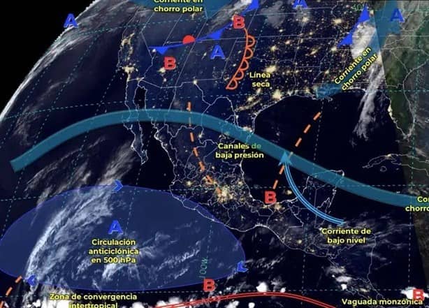 ¡Llega nuevo frente frío a México!; te decimos cuándo y qué estados afectará