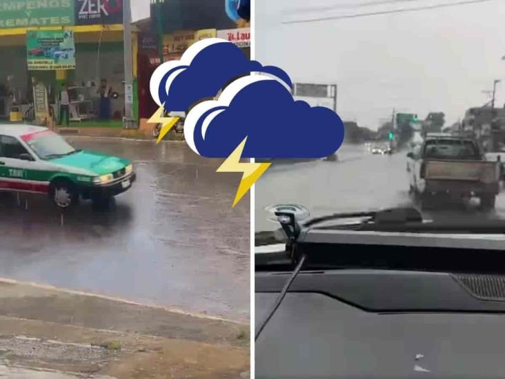 En redes, reportan granizada en Banderilla y La Joya; ¿te tocó? (+Video)