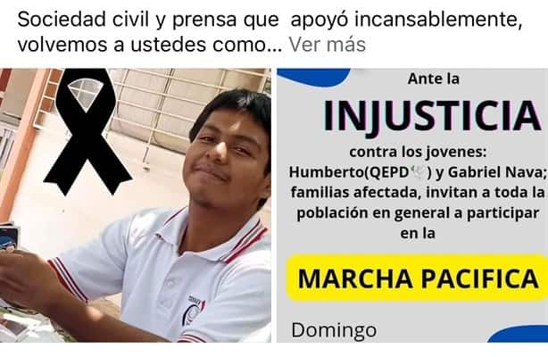 Marcharán en Acayucan para exigir justicia por muerte de estudiante de preparatoria