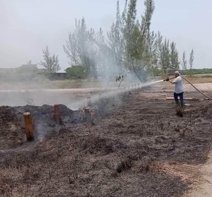 Protección Civil de Nanchital atendió esta cantidad de incendios durante abril 