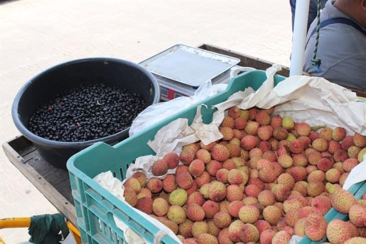 Comerciantes prevén repunte en venta de lichi y capulín en Misantla