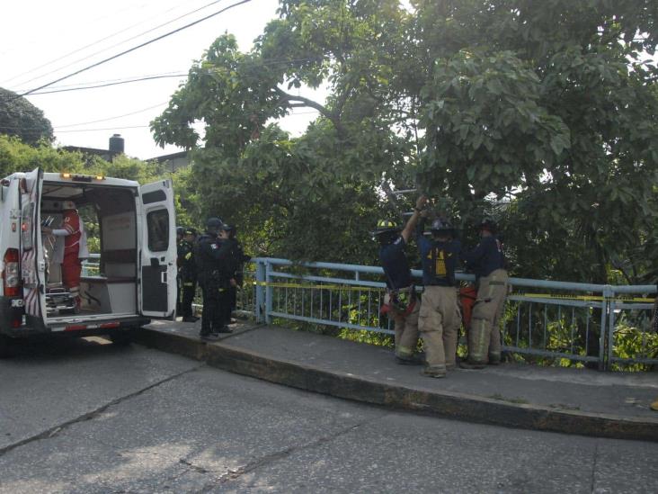 Rescatan a sujeto que se arrojó al río San Antonio de Córdoba