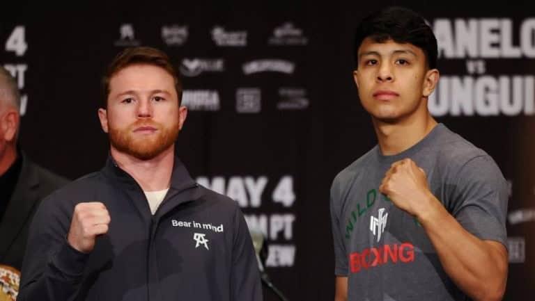 Realizan Canelo y Munguía ceremonia de pesaje