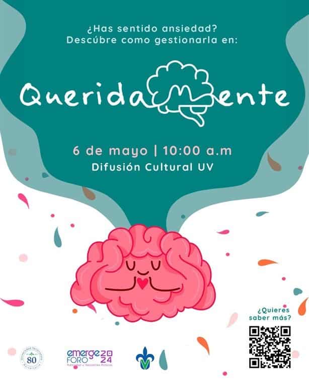 ¿Sufres de ansiedad? Halla apoyo y soluciones en conversatorio de Queridamente en Xalapa