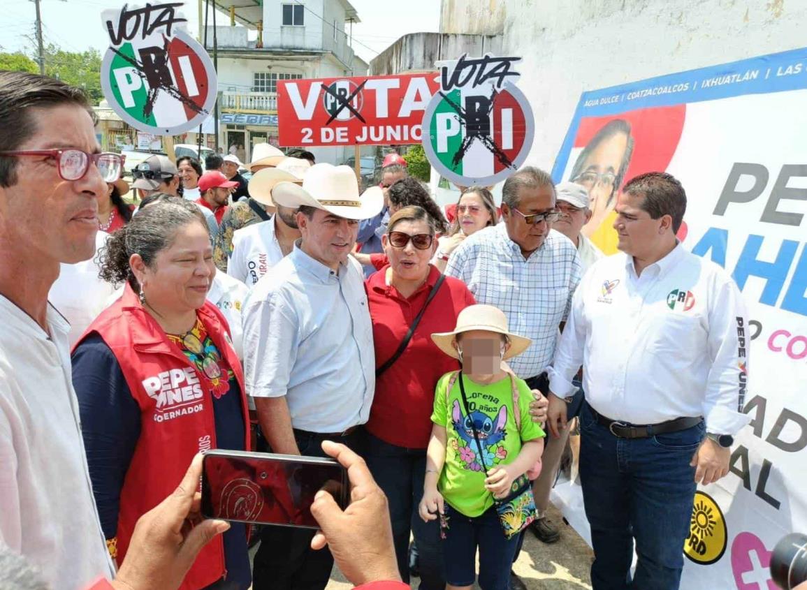 Visita Pepe Yunes villa Cuichapa