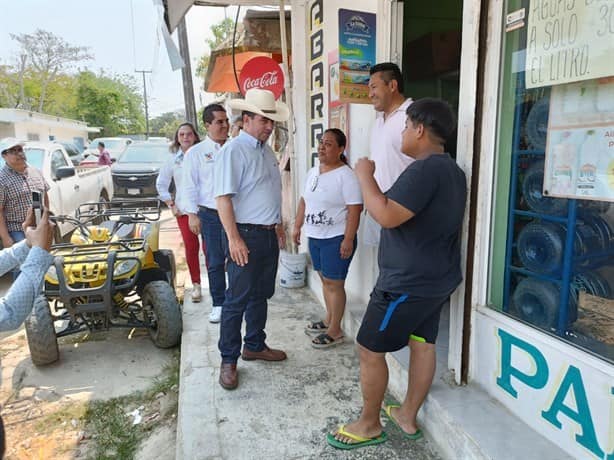 Visita Pepe Yunes villa Cuichapa