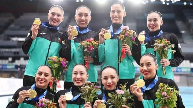 Natación Artística de México gana segunda medalla de oro en Mundial de París 2024