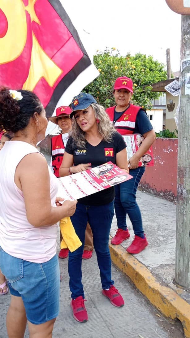 Anaid Violeta agradece apoyo y compromiso al concluir primera semana de campaña