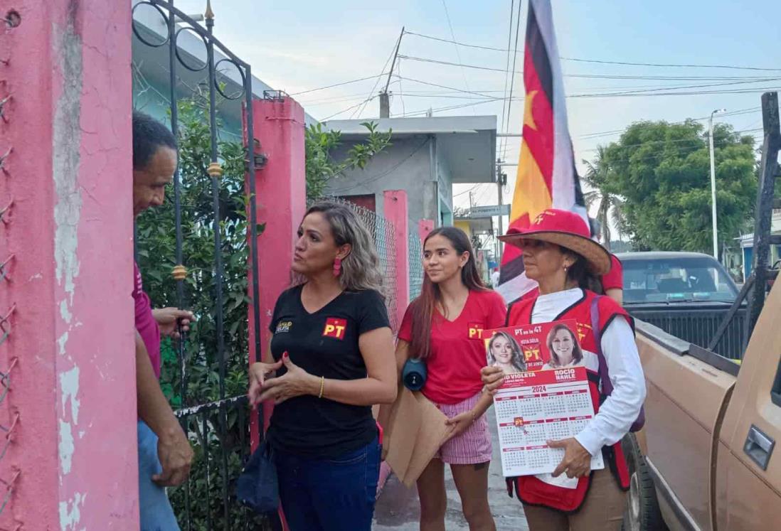 Anaid Violeta agradece apoyo y compromiso al concluir primera semana de campaña