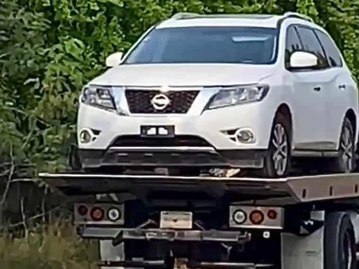 Localizan camioneta de pareja desaparecida en Poza Rica