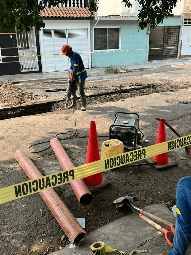 Alertan por cierre de calles en JM García y Victoria por trabajos de drenaje en Veracruz
