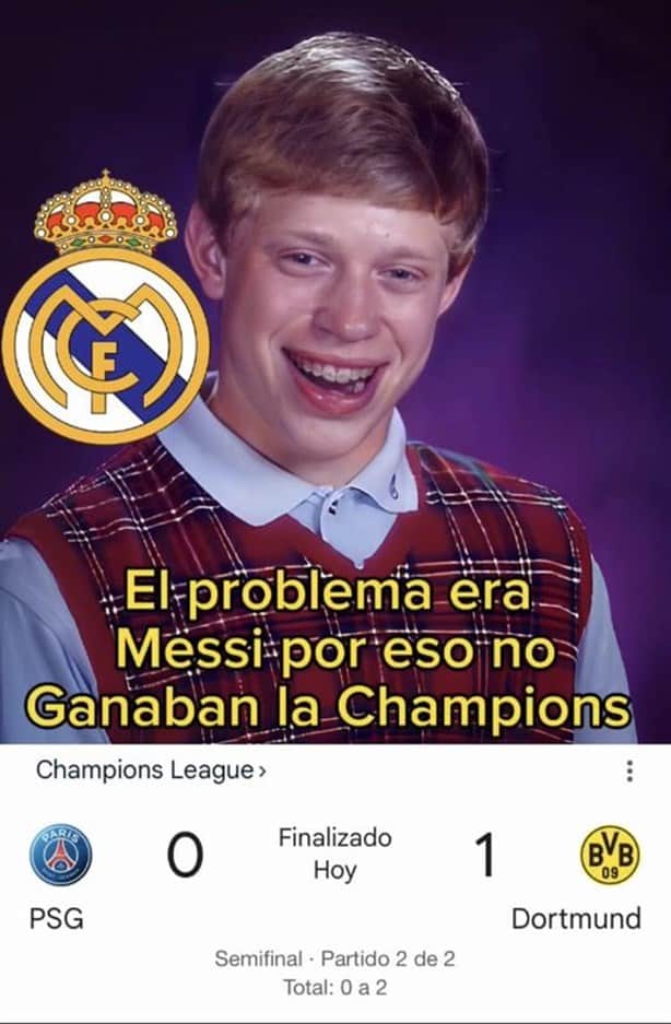 Los mejores MEMES tras la eliminación del PSG y Mbappé en la Champions League