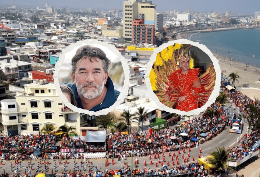 Así fue el día que Eduardo Santamarina fue rey del Carnaval de Veracruz | VIDEO