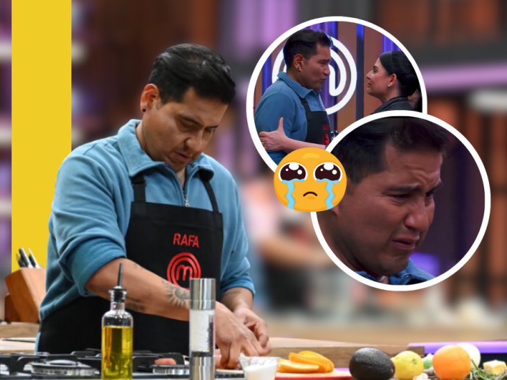 ¿Por qué rompió en llanto Rafa Balderrama en MasterChef Celebrity 2024? Te contamos