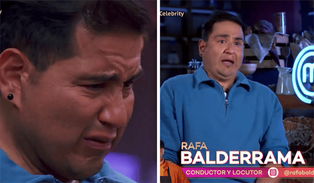 ¿Por qué rompió en llanto Rafa Balderrama en MasterChef Celebrity 2024? Te contamos