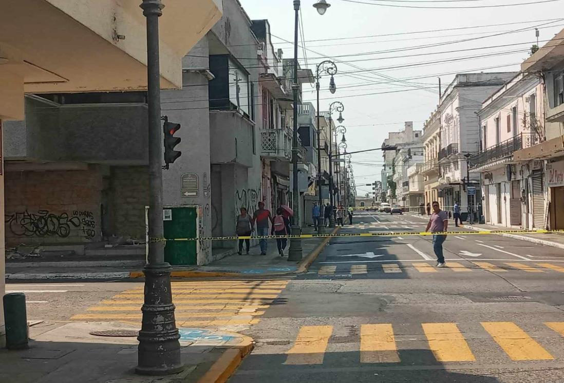 Cierre de calles en Centro de Veracruz por desfile ganadero genera caos vial
