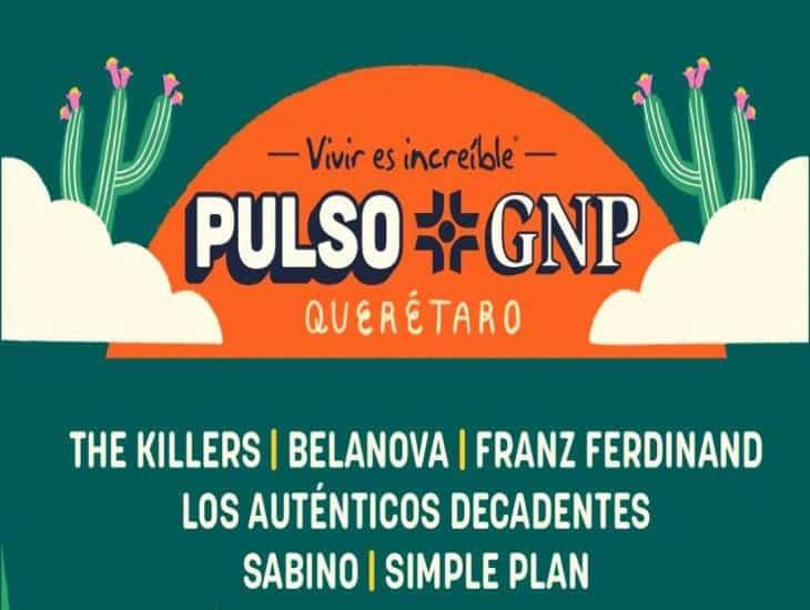 Pulso GNP regresa a The Killers, Franz Ferdinand y Simple Plan en su lineup 2024