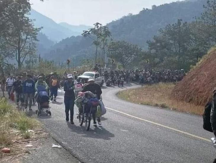 Caravana de migrantes ingresará este jueves a Veracruz