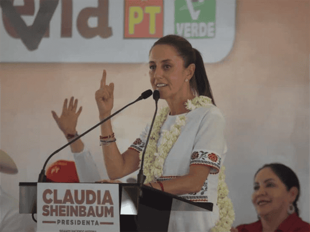 Así fue el recorrido de Claudia Sheinbaum por el estado de Veracruz