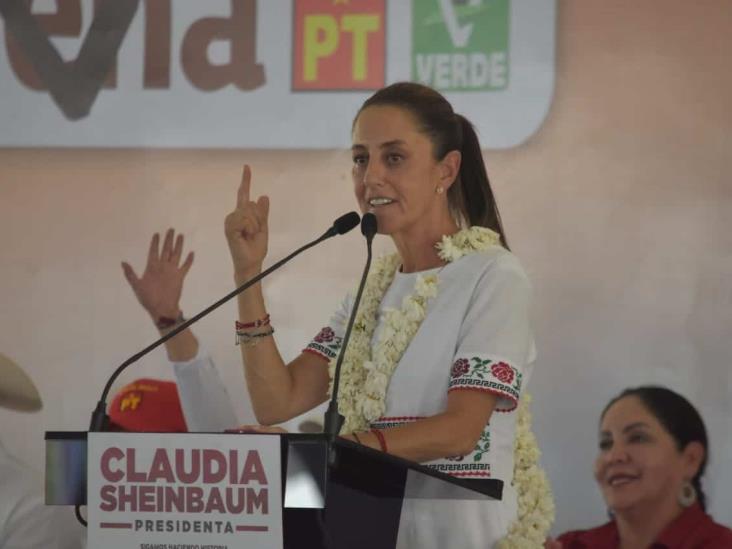 Claudia Sheinbaum en Zongolica: Caminos y centros de salud, entre sus compromisos (+Video)