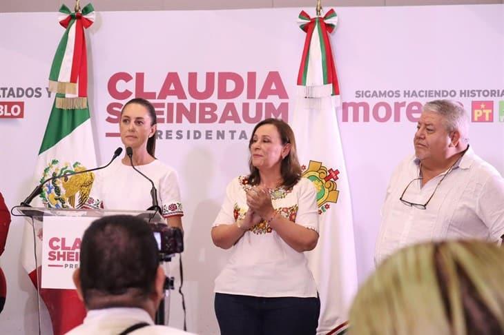 Claudia Sheinbaum asegura que Veracruz será el consentido del próximo sexenio 