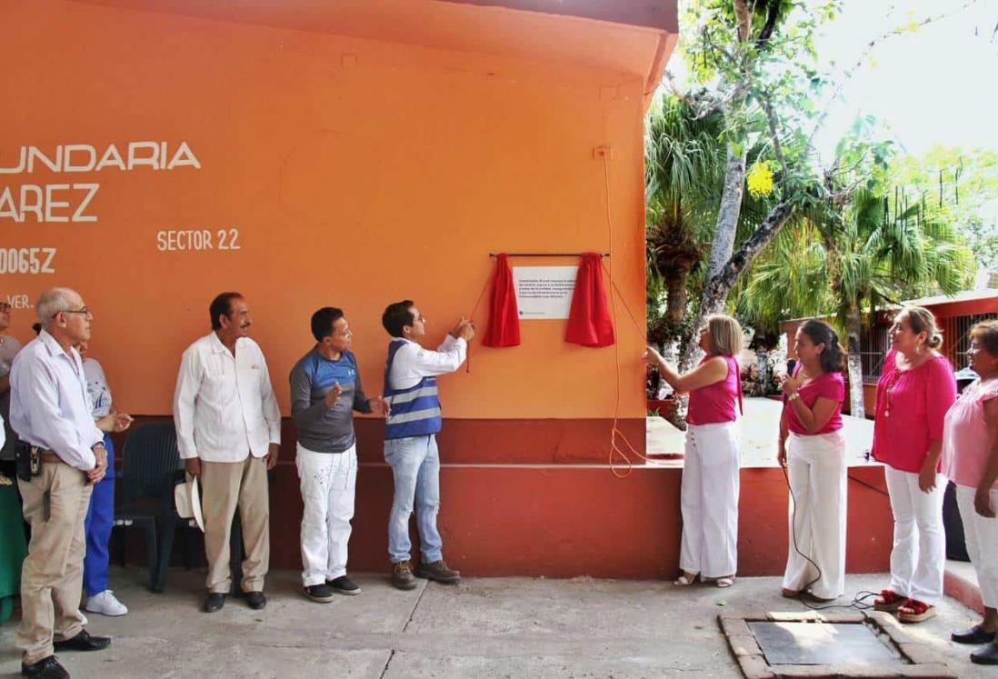 Constellation Brands remodela escuelas de El Pando, Santa Fe y Vargas en Veracruz