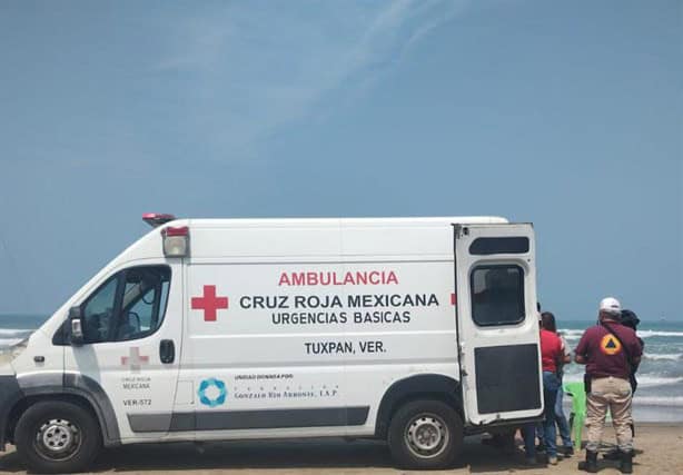 Se ahoga turista en playa de Tuxpan, Veracruz; solo un niño fue rescatado
