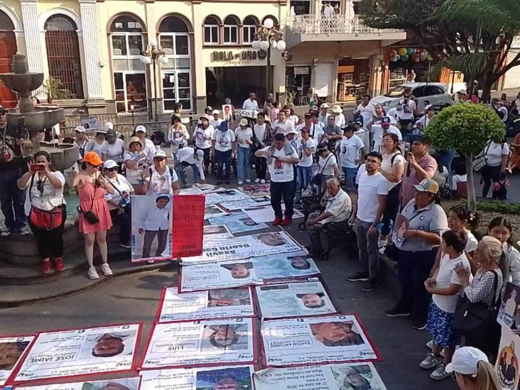 En Orizaba, madres demandan presentación de sus hijos desaparecidos (+Video)