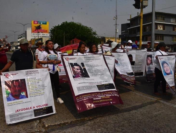 Nada que festejar: Madres de personas desaparecidas marchan este 10 de mayo en Coatzacoalcos | VIDEO