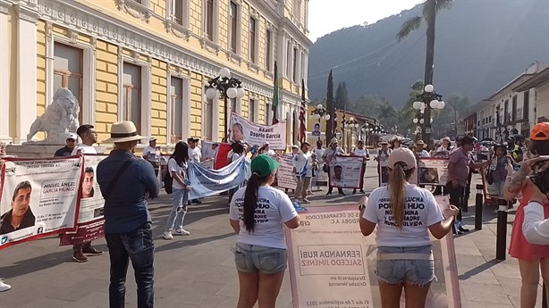 En Orizaba, madres demandan presentación de sus hijos desaparecidos (+Video)