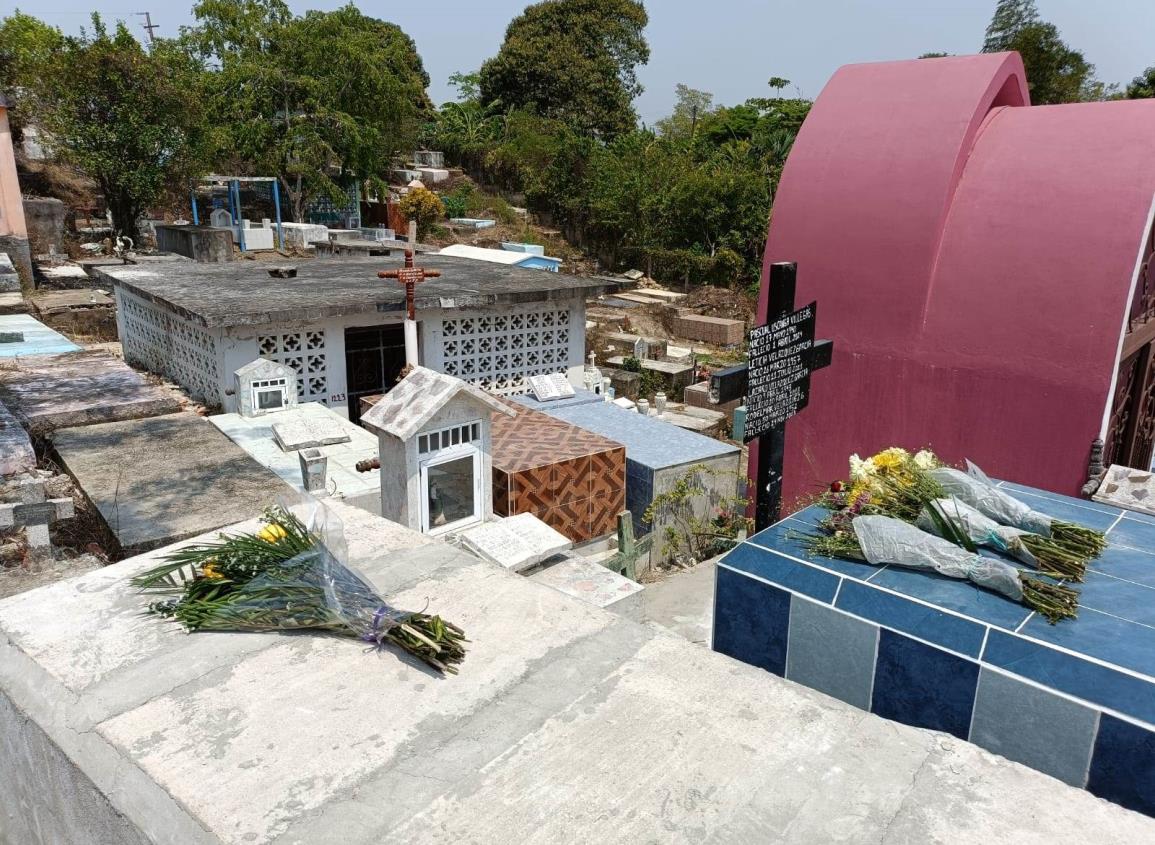 En Moloacán, familias llevaron flores a madres en descanso eterno 