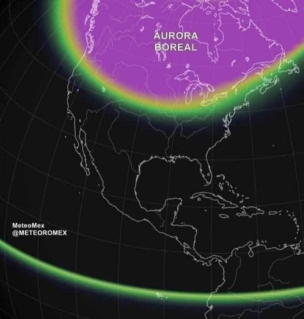 ¿México presenciará auroras boreales de nuevo? Estos son los lugares donde se repite el bello fenómeno