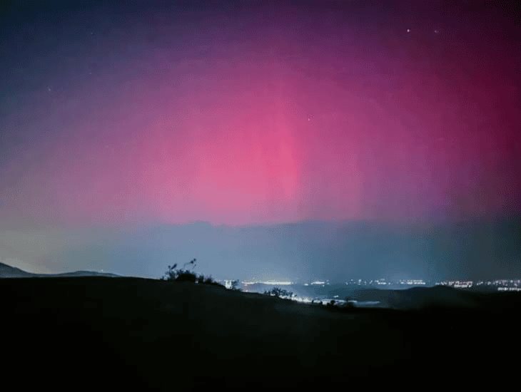 Auroras boreales “pintan” los cielos de México; ¿a qué se debió?