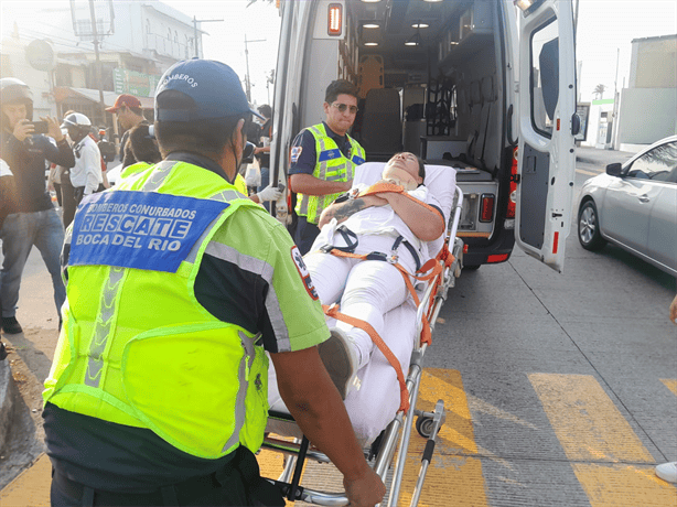Grave accidente en Joyas de Mocambo: Conductor ebrio causa colisión en Boca del Río