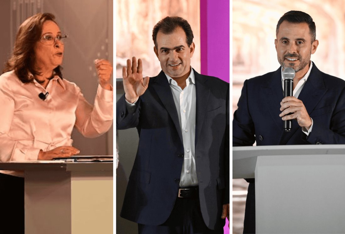 Rocío Nahle, Pepe Yunes y Polo Deschamps se proclaman ganadores del debate