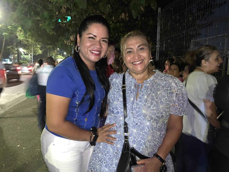 Edith Márquez cautivó de principio a fin en su concierto, en Veracruz