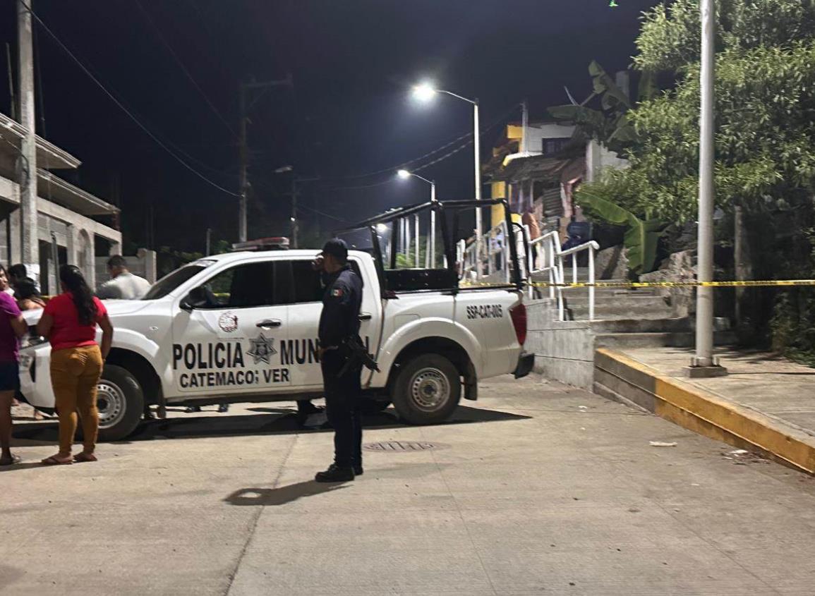 Adulto mayor es asesinado a balazos en Catemaco