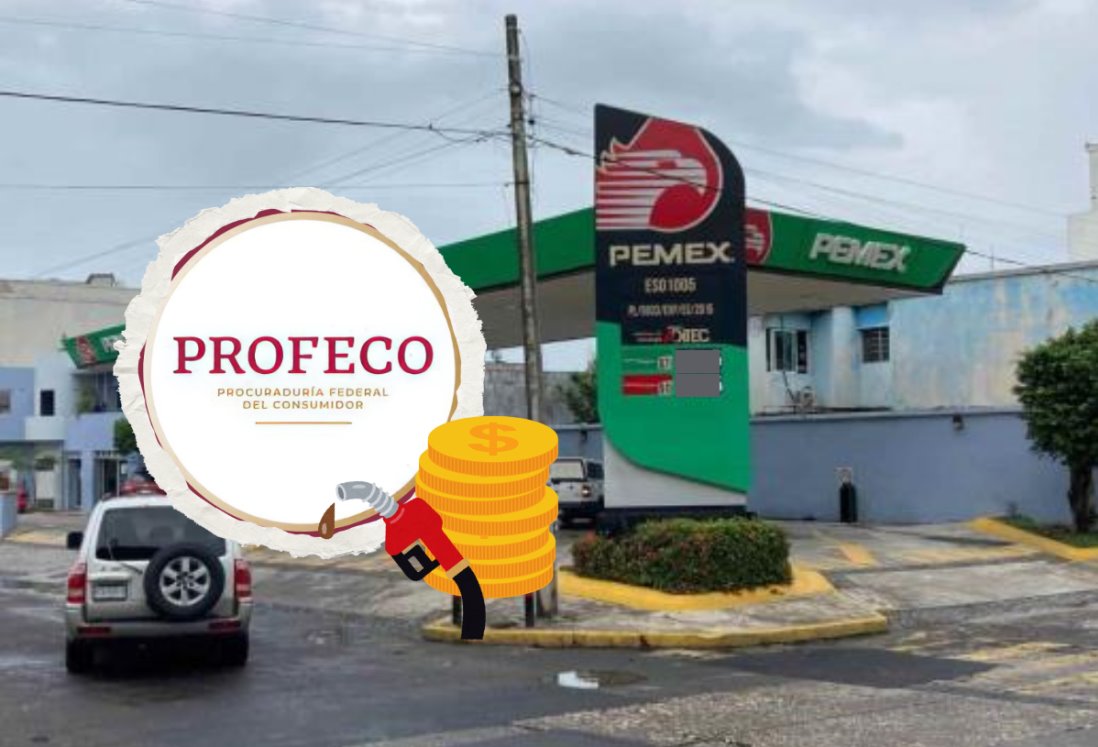 Esta gasolinera del puerto de Veracruz vende los litros de Magna más baratos