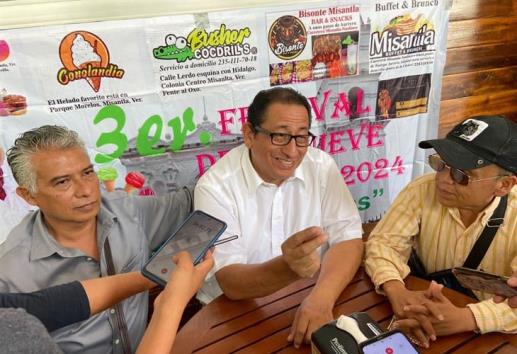 ¡Ya viene!, realizarán tercer Festival de la Nieve en Misantla 