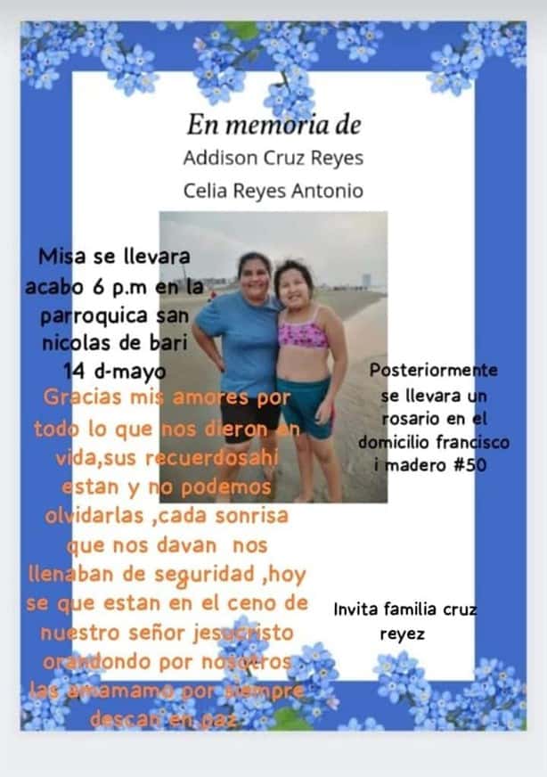 Carreterazo en Tamaulipas; escaso avance en investigación del fallecimiento de Adison y Celia