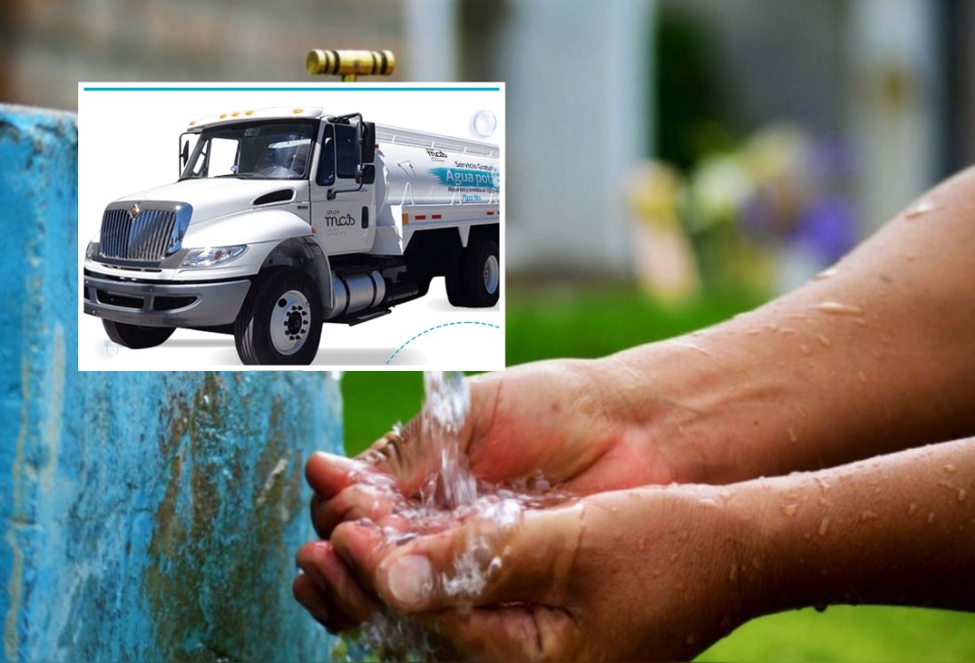 ¿Cómo pedir una pipa de agua gratuita a Grupo MAS?