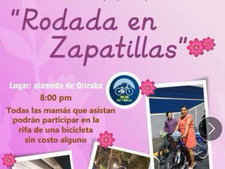 Con ‘Rodada en tacones’, ciclistas celebrarán a las madres en Orizaba