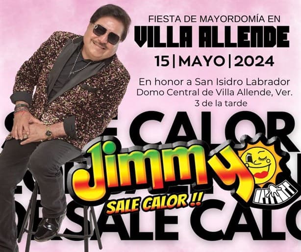 Bailazo GRATIS de Jimmy Sale Calor este miércoles en Coatzacoalcos ¿dónde y a qué hora?