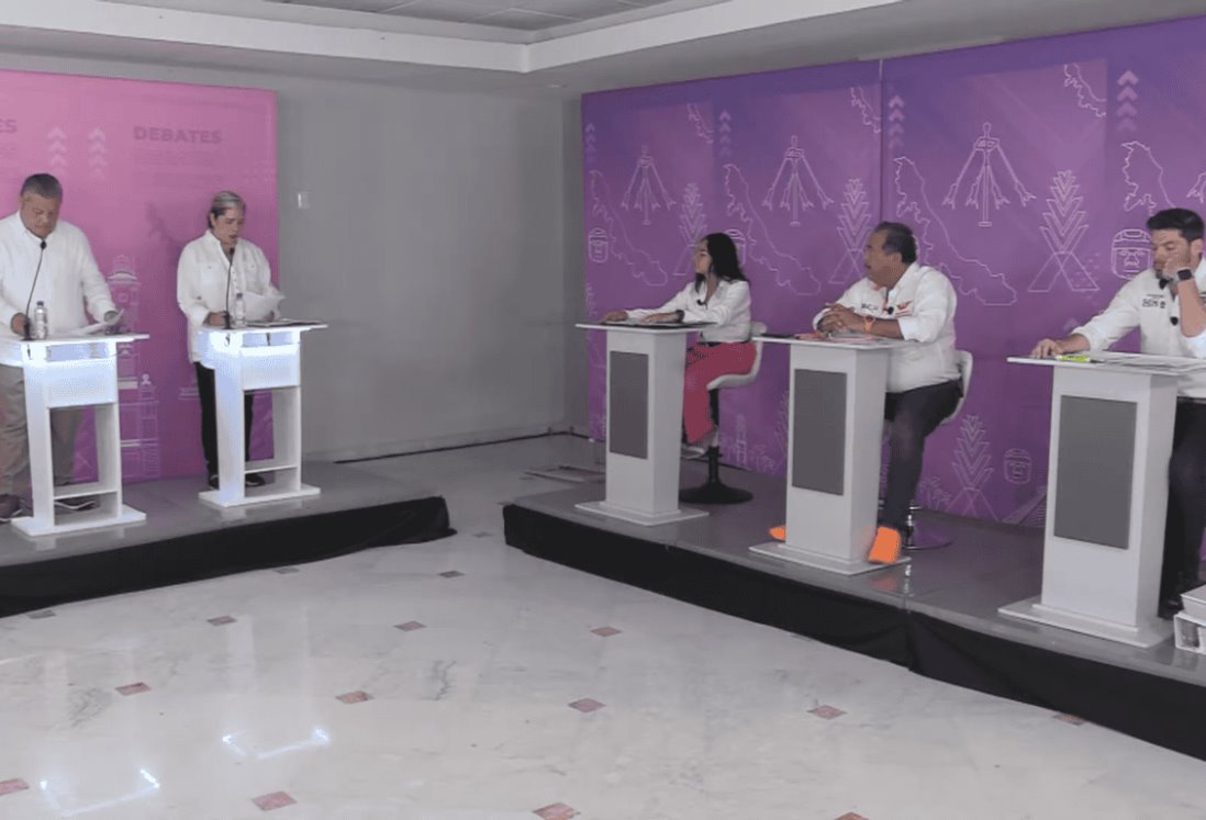 Debate a diputación local en Distrito 14 Veracruz I: Candidatos enfrentan la problemática del agua