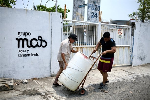 Poca afluencia en tomas de agua habilitadas por Grupo MAS; les quedan muy lejos