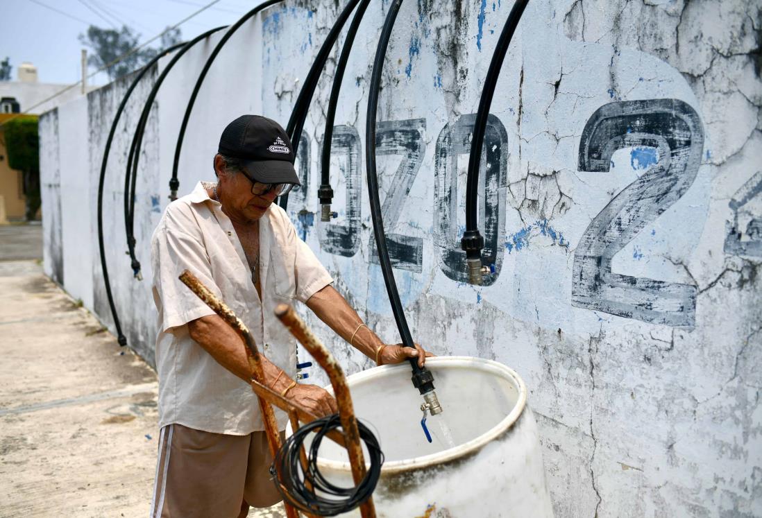 Poca afluencia en tomas de agua habilitadas por Grupo MAS; les quedan muy lejos