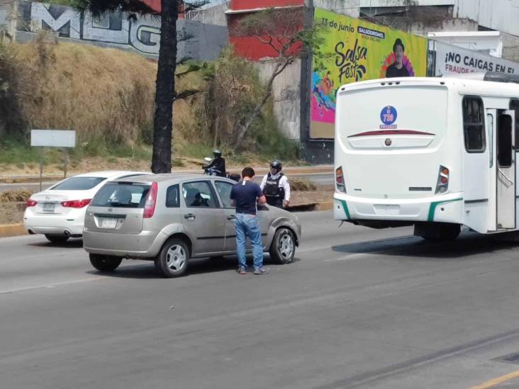 ¡Miércoles de accidentes! Choques ocasionan caos vial en Xalapa