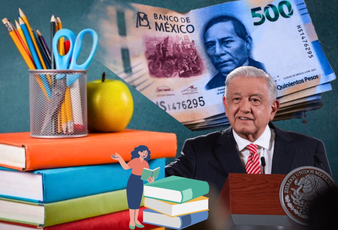 AMLO anuncia aumento salarial del 10% para maestros en México