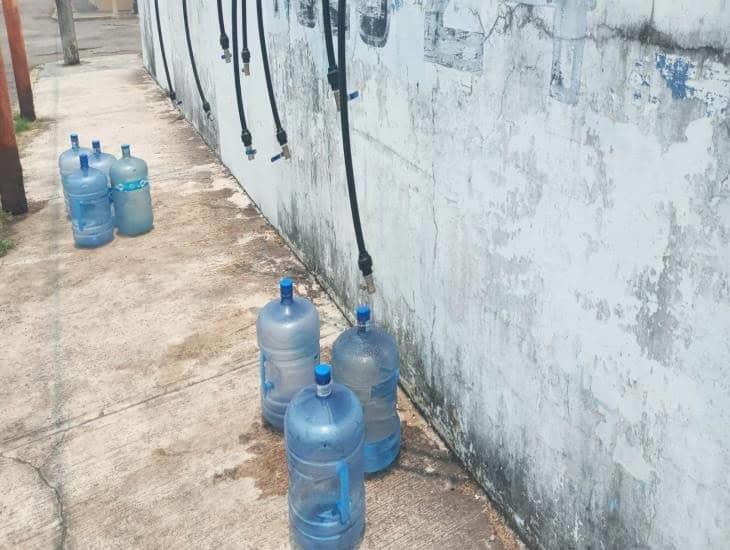 Baja afluencia e mangueras de agua de instalaciones de Grupo MAS