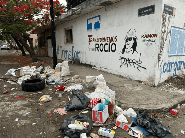Vecinos de la colonia Formando Hogar denuncian acumulación de basura en sus calles